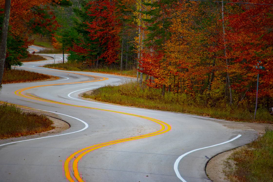 winding road